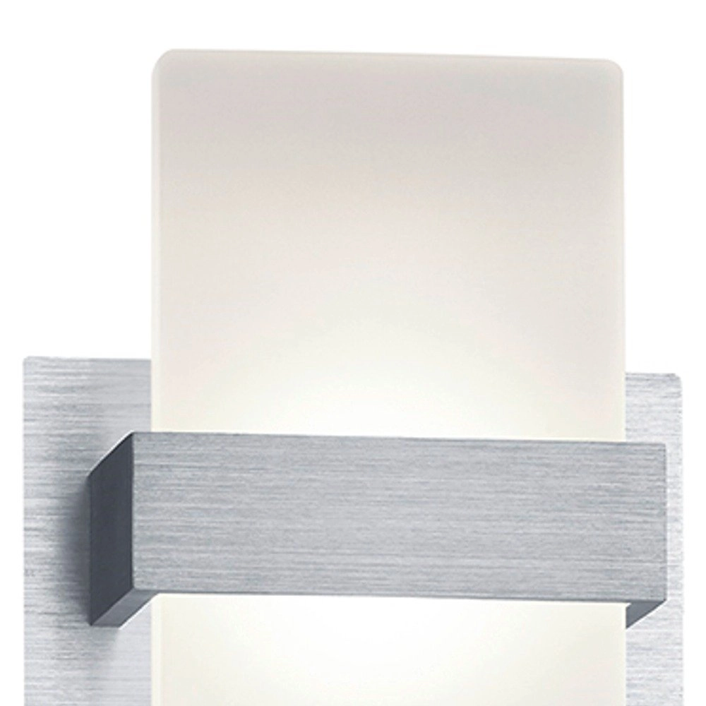 LED wall lamp Platon metallic gray Trio 4017807293968