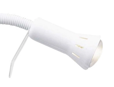 White desk lamp Flex with clamp Brilliant 4004353016950