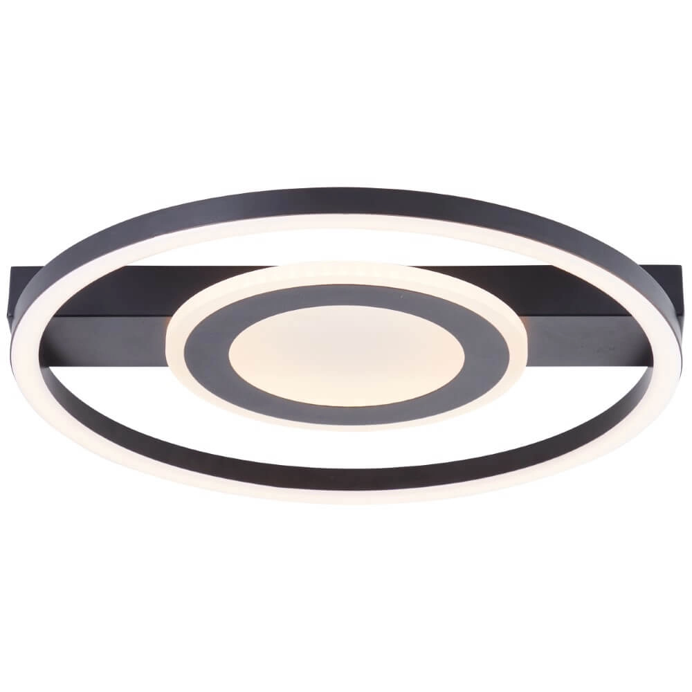Ceiling lamp Maureen Ø 37cm black