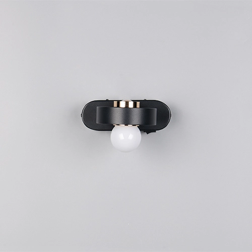 Wall lamp Arpino black 15cm Trio 4017807683639