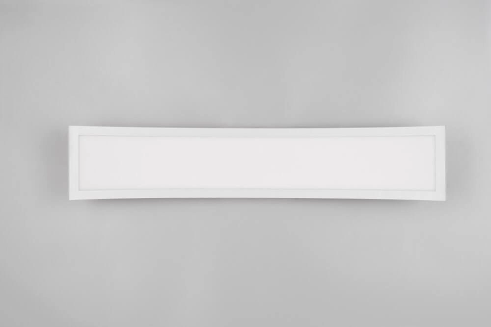 Curved ceiling lamp Sigma white Trio 4017807614923