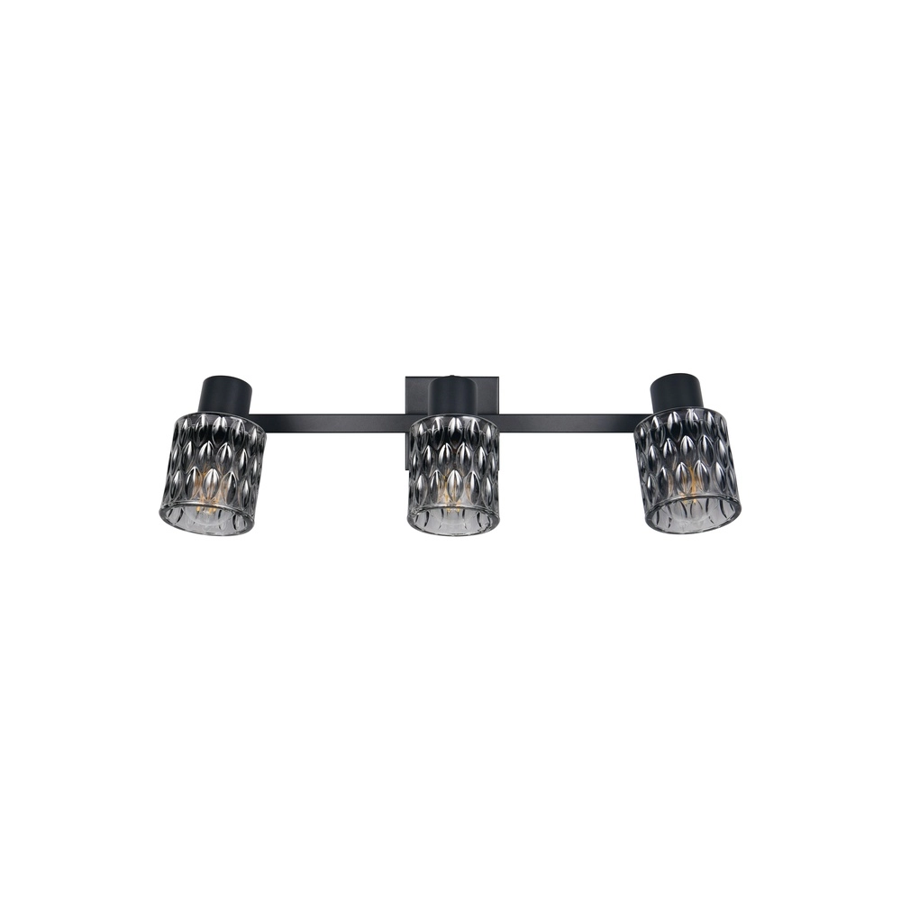 Ceiling lamp Jack black 3-lights Trio 4017807643879