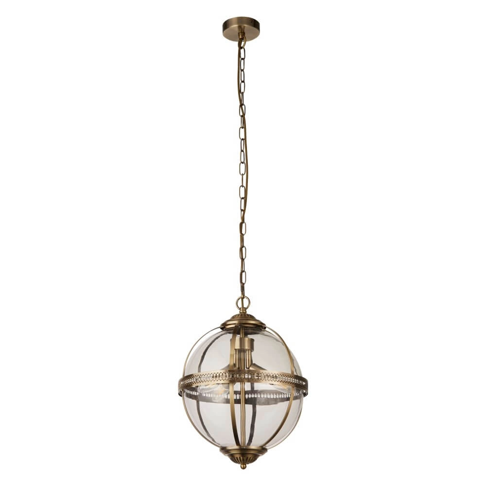 Classic hanging lamp Coronet gold
