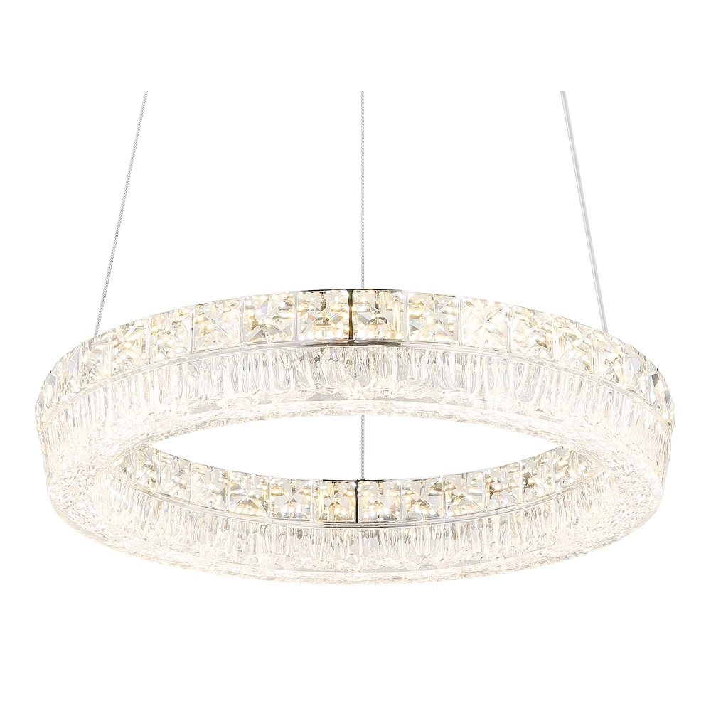 Pendant lamp Laurel chrome Globo 9007371566778