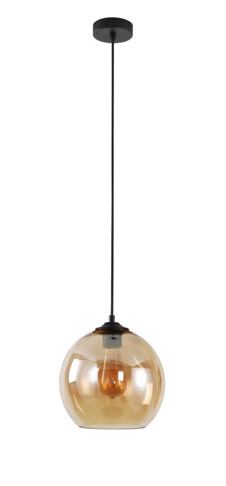 Design hanging lamp Marino amber Ø 25cm Artdelight 8719831737642