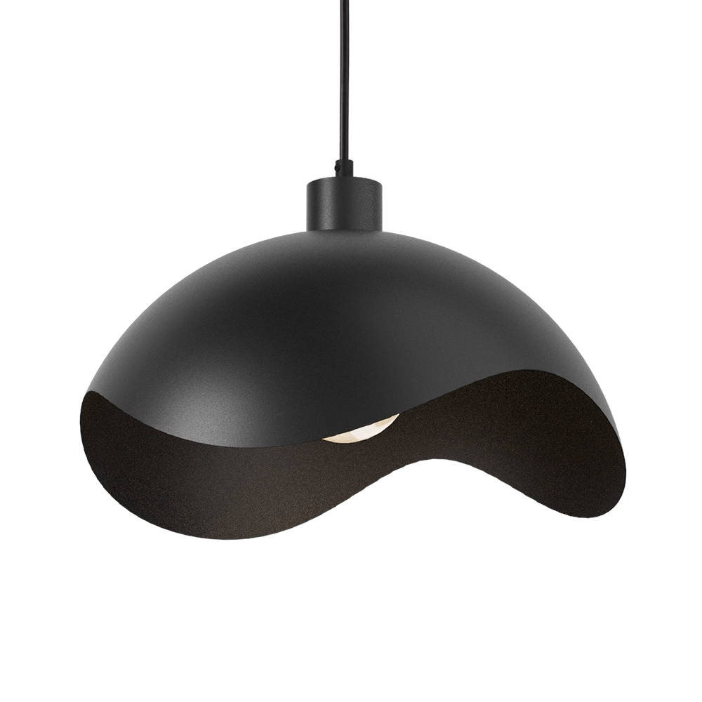 Office pendant lamp Volta 2x Ø40cm - black Masterlight 8718121395616