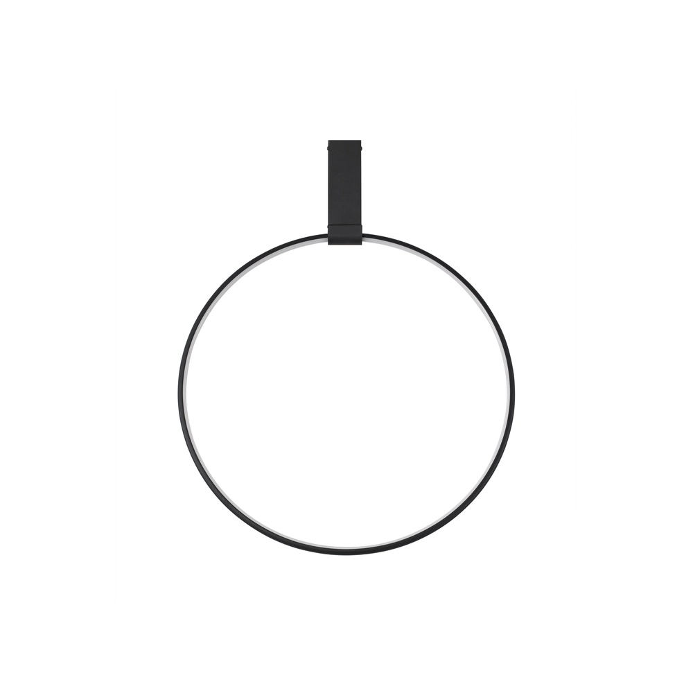 Design ceiling lamp Garve black Ø 60cm Lyora 5212017431813