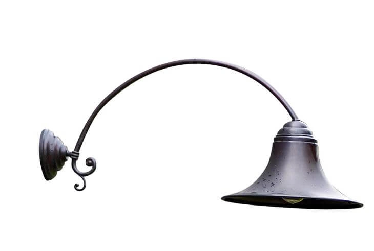 Rustic outdoor lamp Elegance XXL 37cm