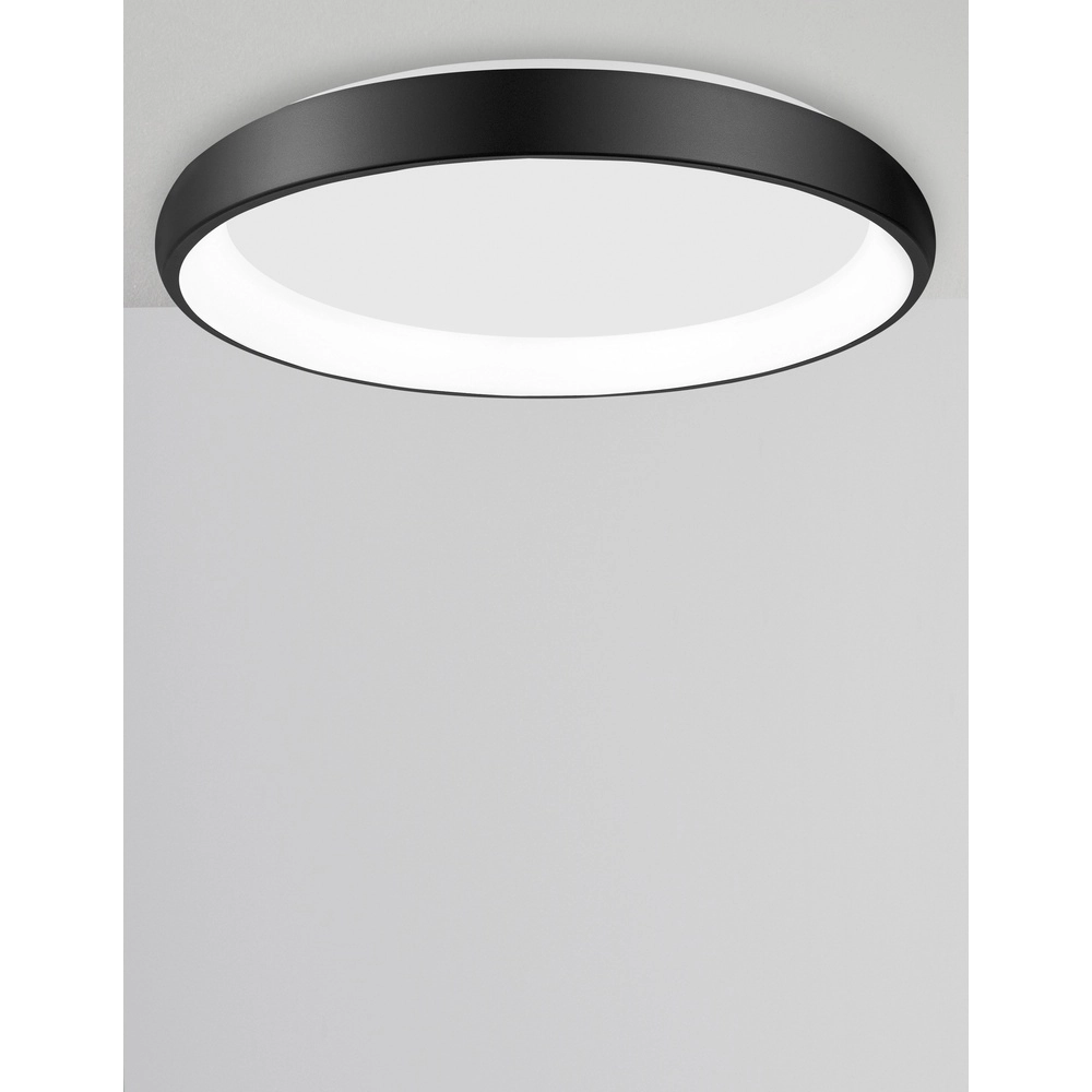 Ceiling lamp Albi black Ø 61cm Lyora 5212017414861