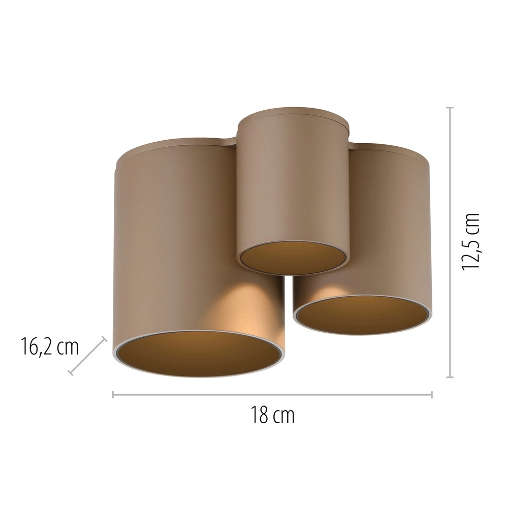 3L ceiling light Pure Point Bronce Paul Neuhaus 4012248395721