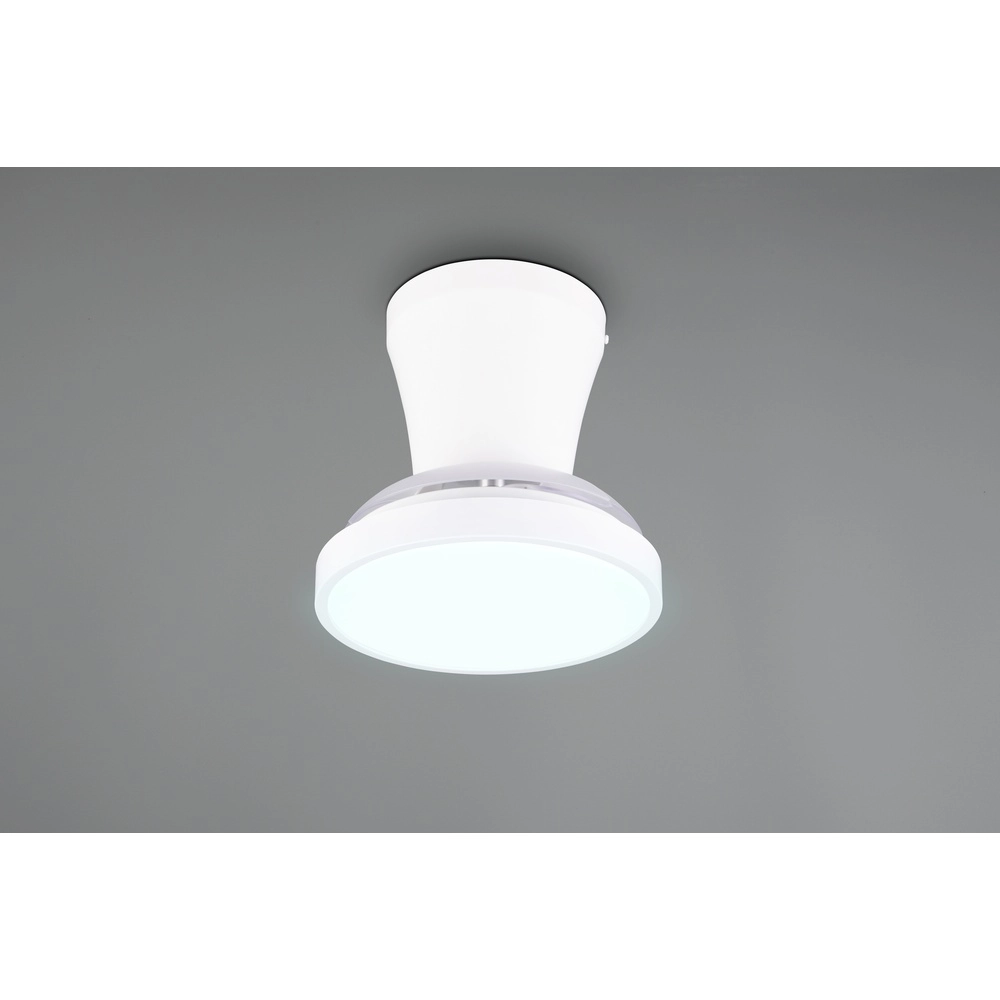 Small fan Moss white Ø 22cm Trio 4017807688924