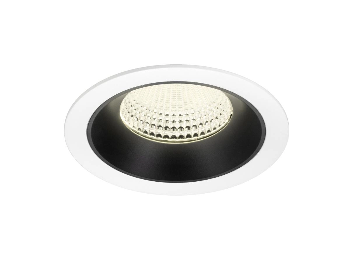 Recessed spotlight Numinos XL white/black 4000K - 55deg