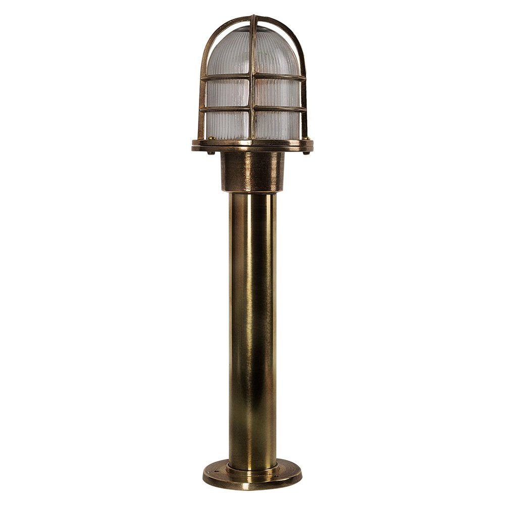 Pathway light Caspian 60cm antique brass