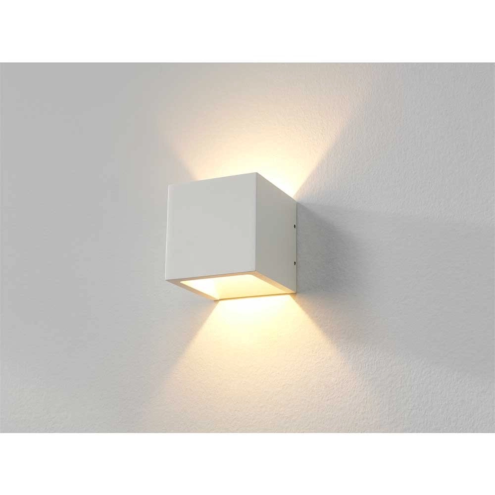 LED up & down light Cube 10cm - white