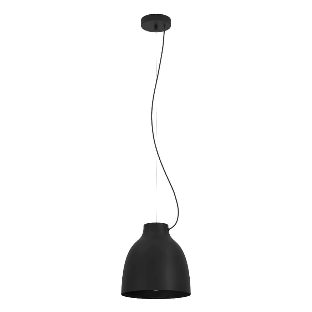 Black hanging lamp Camasca Ø 28cm