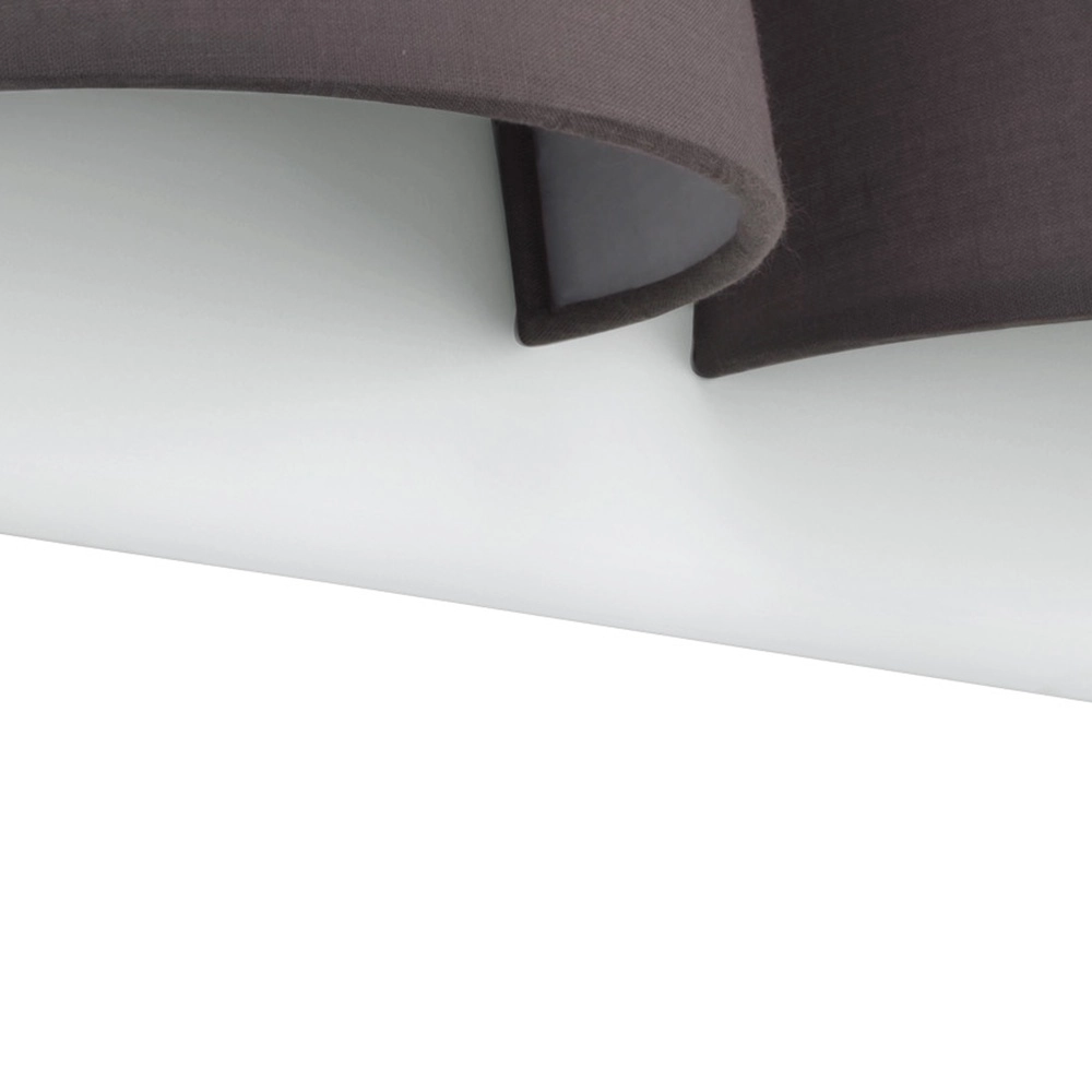 Wall lamp Serravalle white with black Eglo 9002759976255