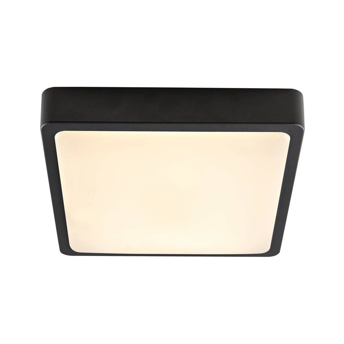 Led ceiling lamp Ainos Square for outside