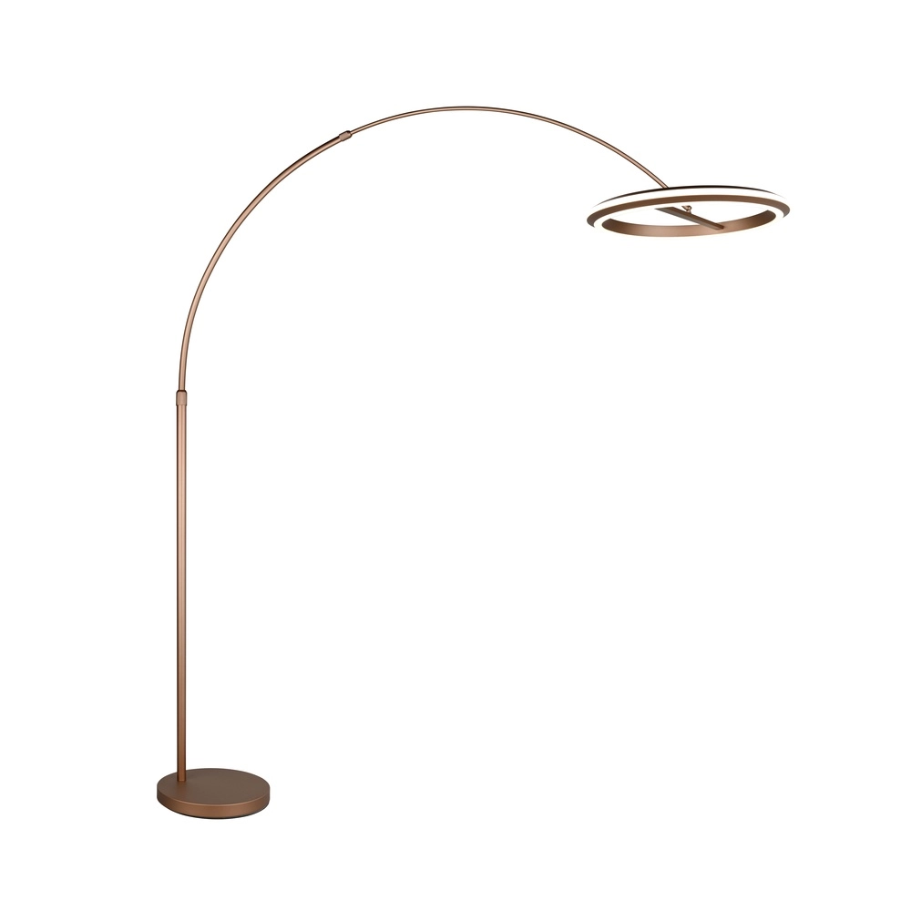Floor lamp Amador mocha brown Trio 4017807688177