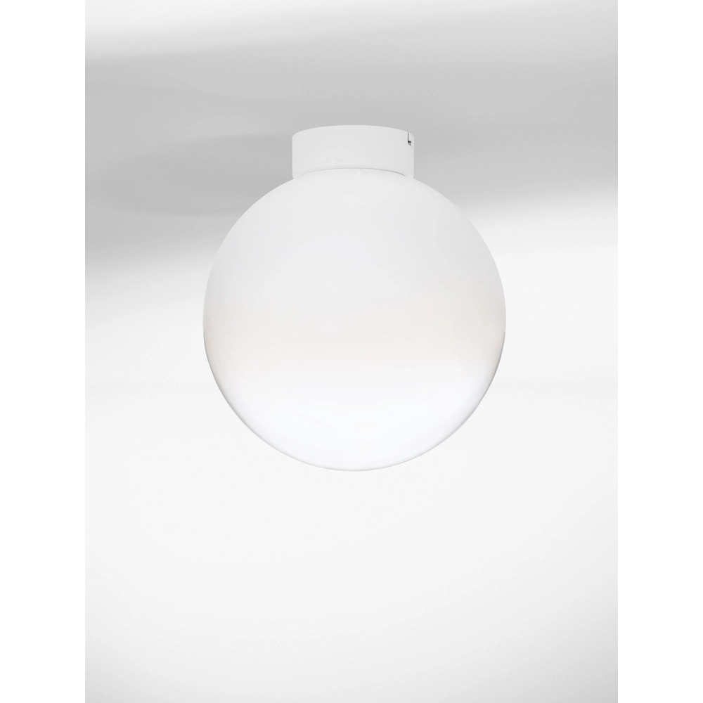 White ceiling lamp Bolita bulb Ø 30cm Lyora 5212017483607