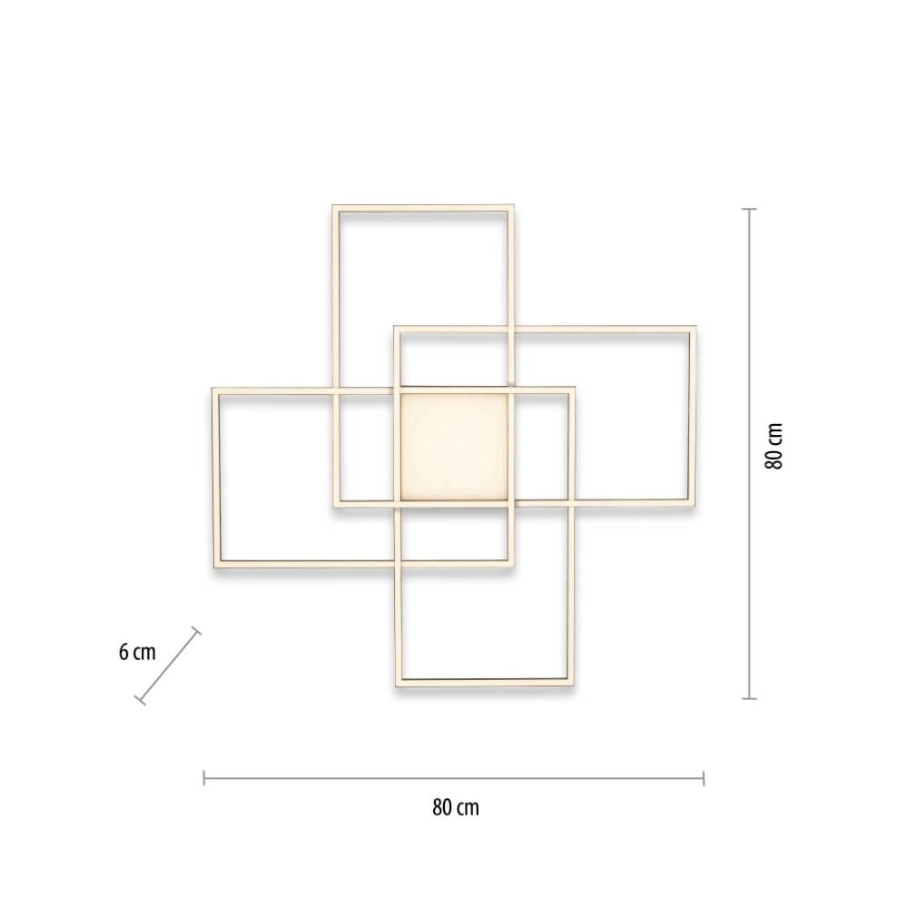 Design ceiling lamp Q-Asmin M Paul Neuhaus 4012248366486