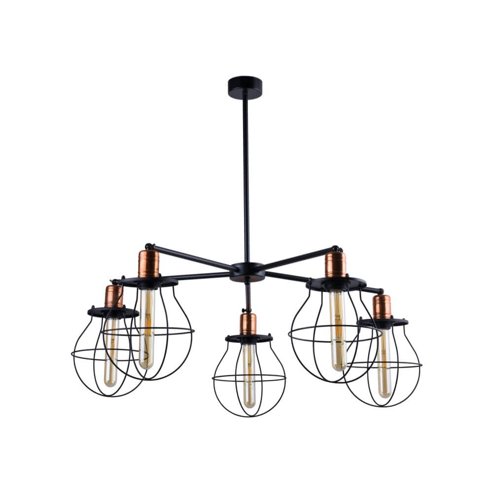 Wire hanging lamp Manufacture 5-light