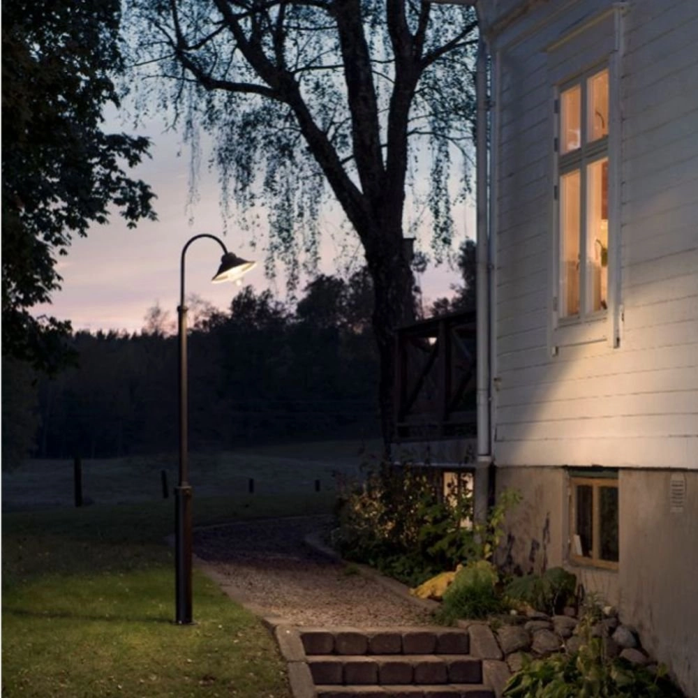 LED outdoor lamp Vega 8w - 3000K - 240cm matt black KonstSmide 7318305637504