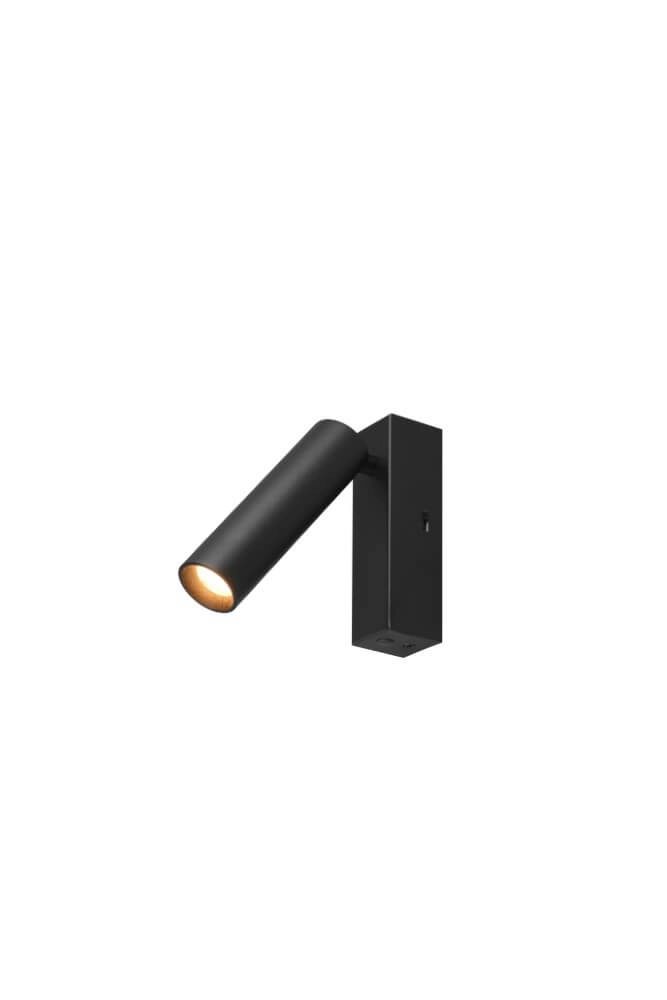 Slim LED wall spot Ambala black Trio 4017807612622