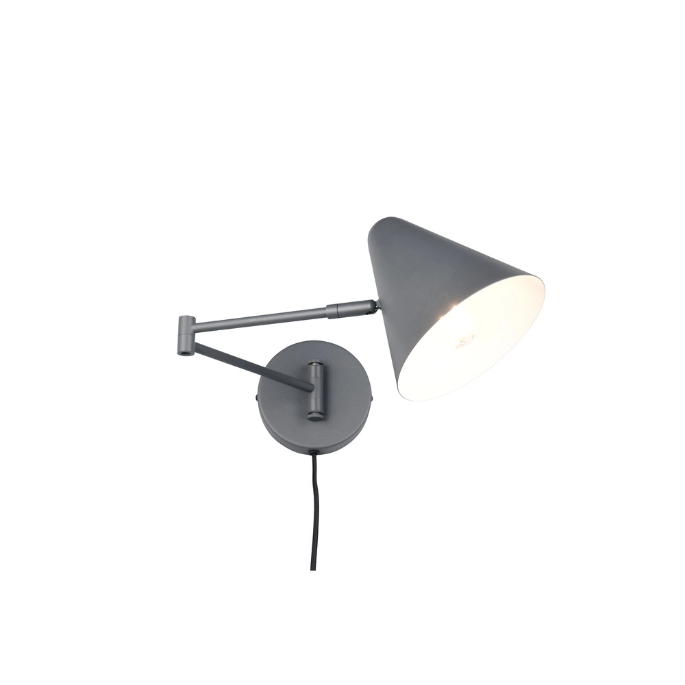 Design wall lamp Cosima anthracite Trio 4017807660012