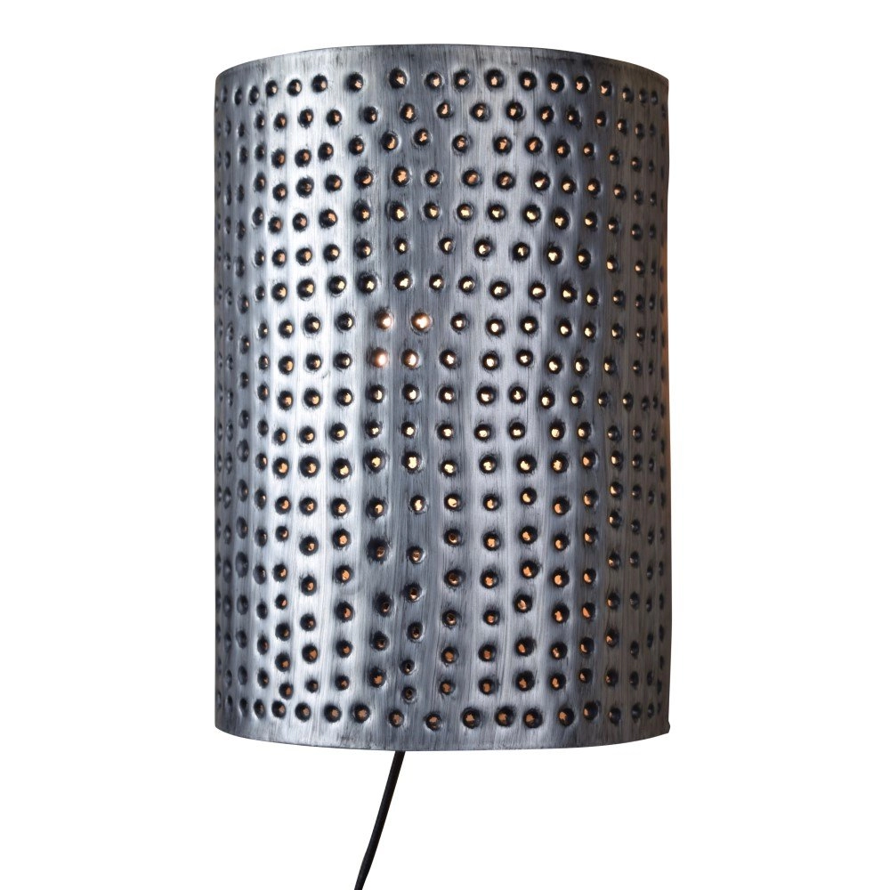Wall lamp Spike zinc gray