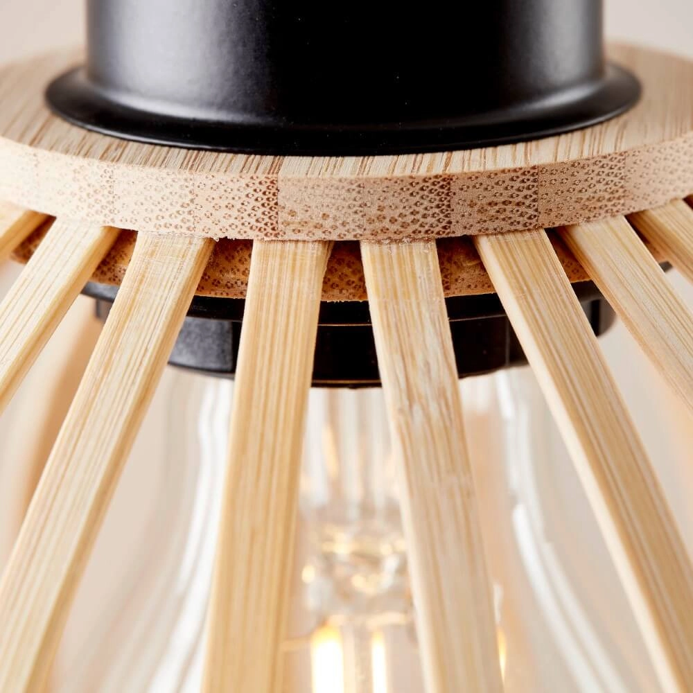 Wooden wall lamp Norah Brilliant 4004353409554