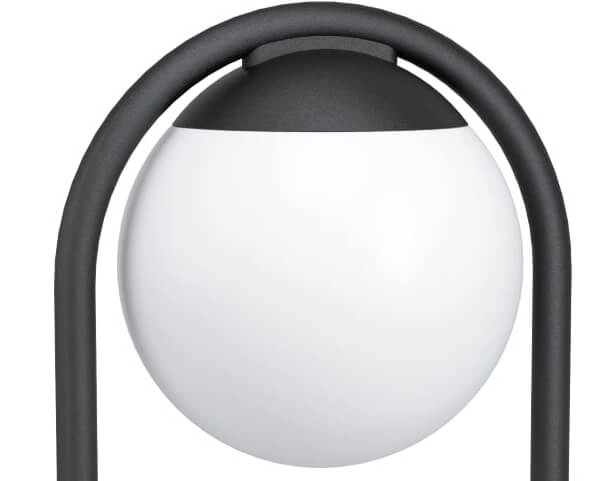 Designer ball lamp Prata Vecchia 32cm black Eglo 9002759987329