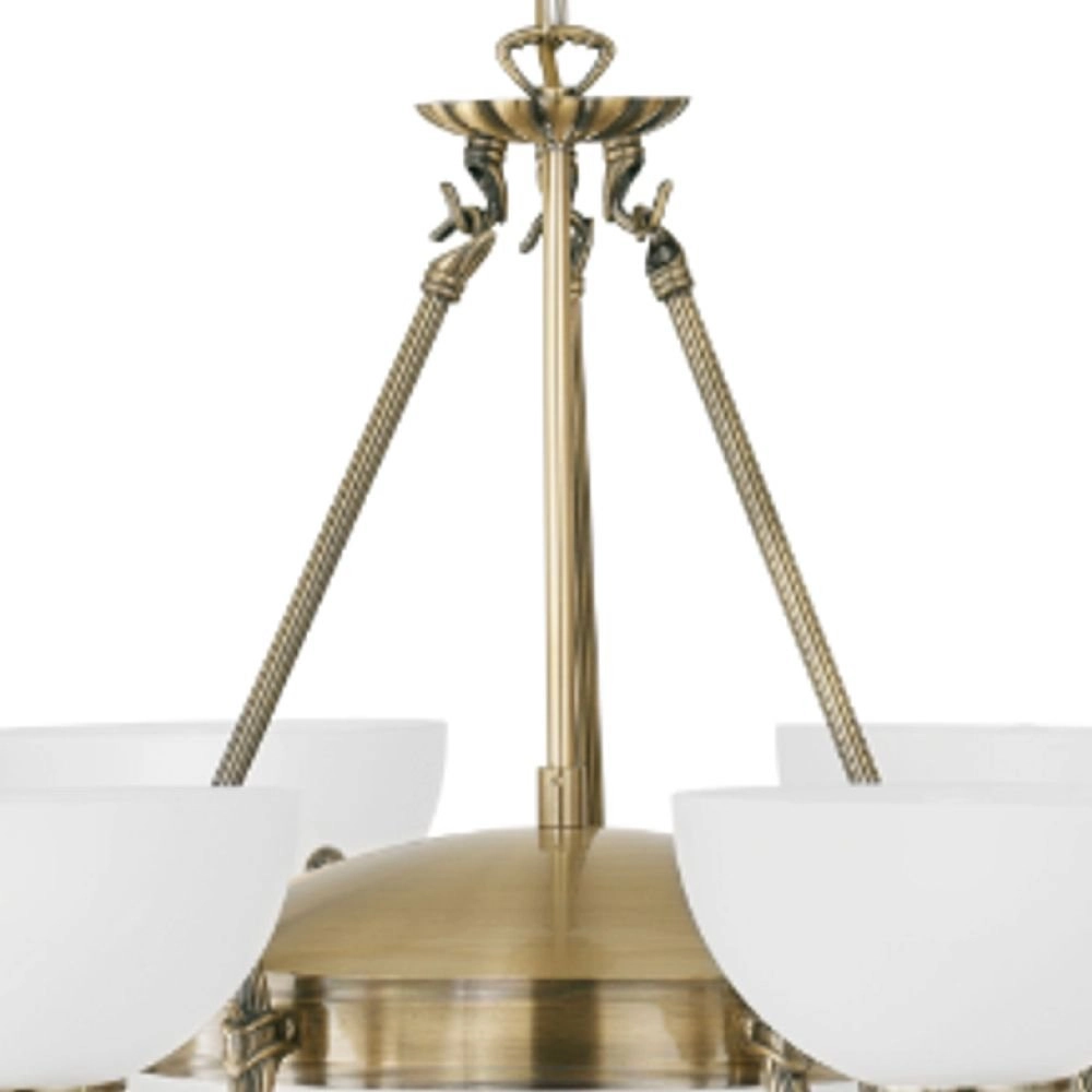 Pendant lamp Savoy 6-light old brass Eglo 9002759827496