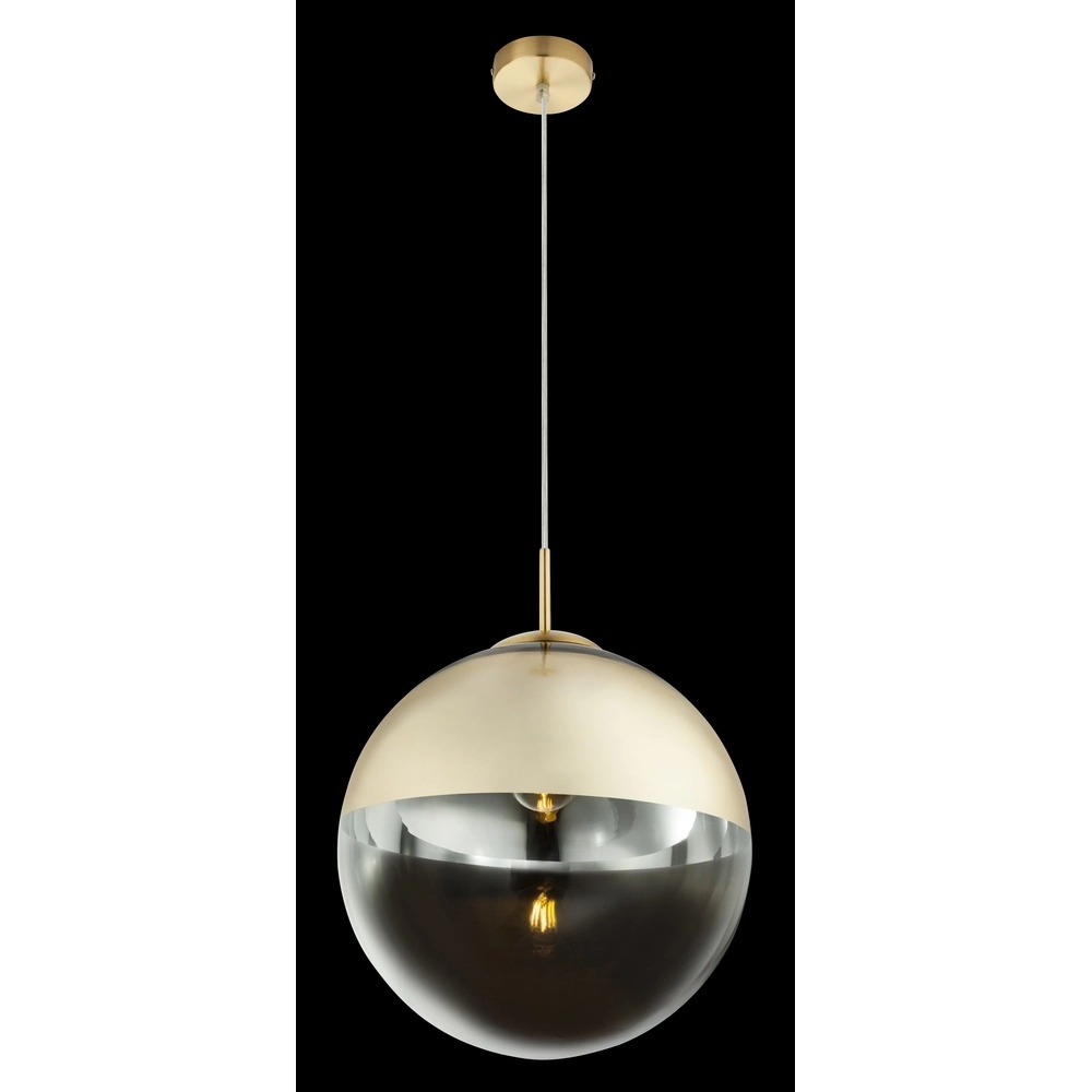 Pendant lamp Varus gold Ø 33cm Globo 9007371371464