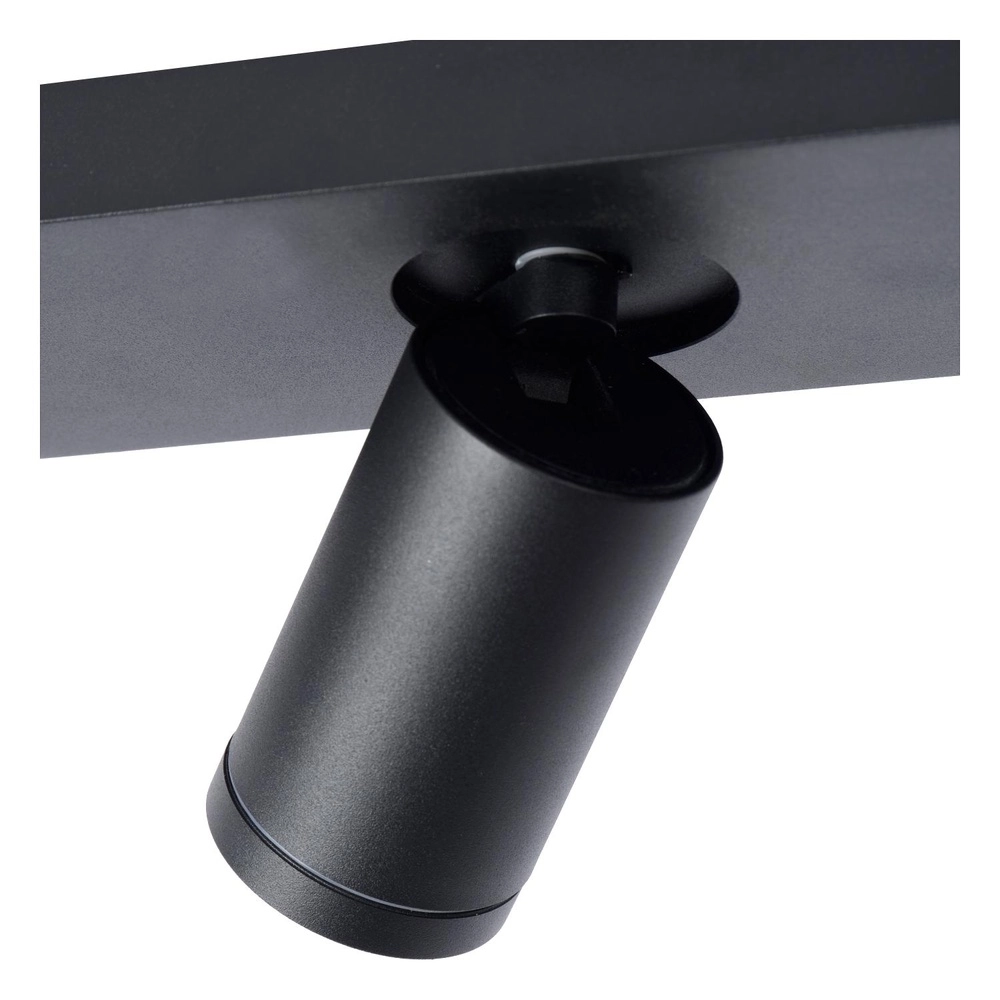 Ceiling spotlight Taylor IP44 3-light black Lucide 5411212092656