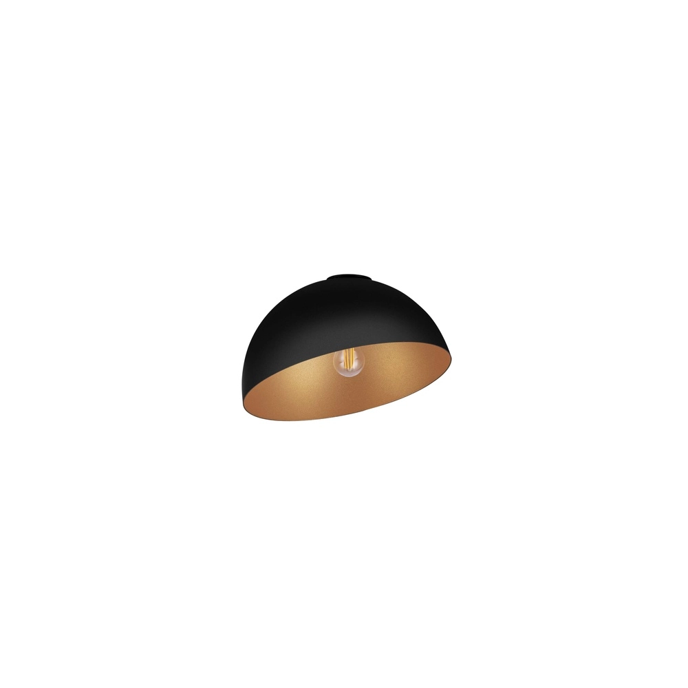 Ceiling lamp Onia black with gold Ø 29cm Lyora 5212017458148