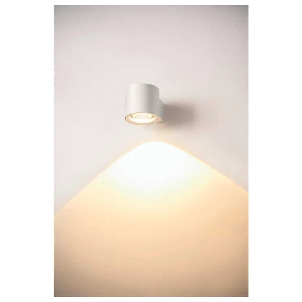 Dim-to-warm wall spot Oculus white SLV 4024163263870