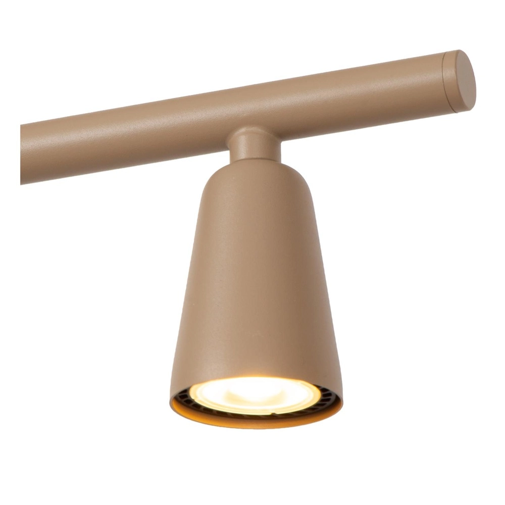 Design pendant lamp Tiana taupe Lucide 5411212650436