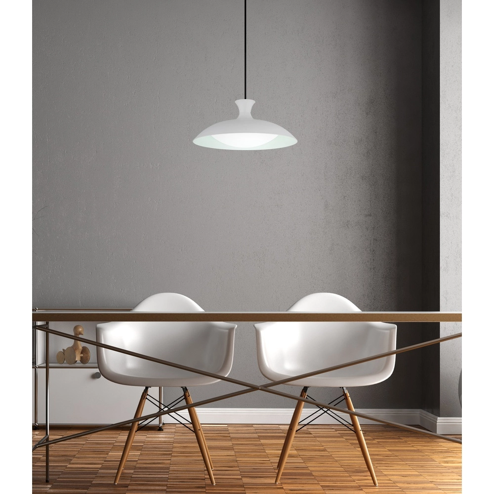 White pendant lamp Rocha design Ø 40cm Globo 9007371522996