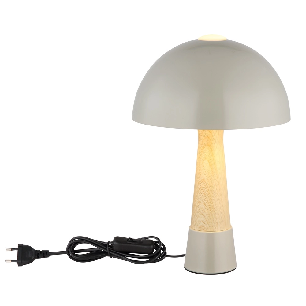 Unique table lamp Paulin Ø 25cm grey Globo 9007371510801