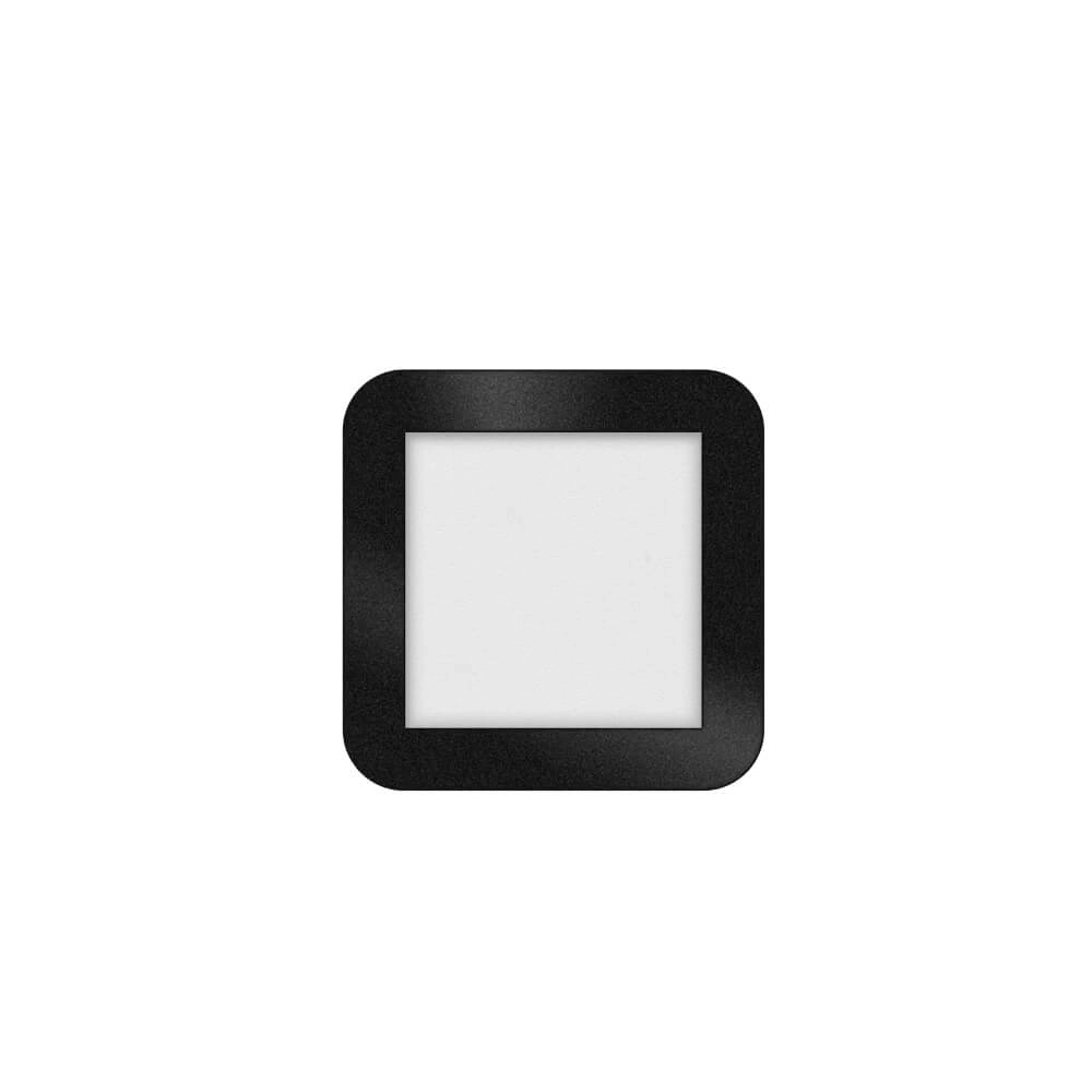 Led ceiling light Anne Square 10w - 2700K - 17cm black