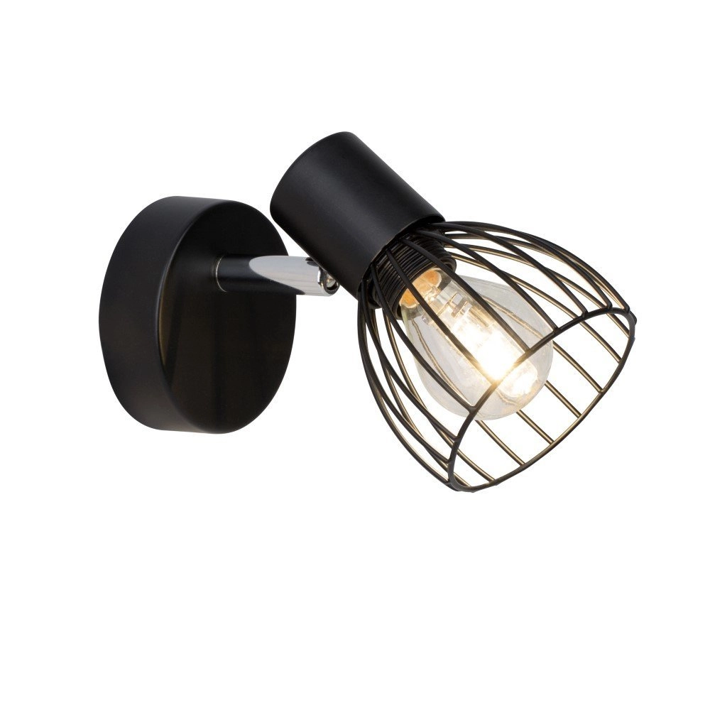 Black wall spotlight Blacky