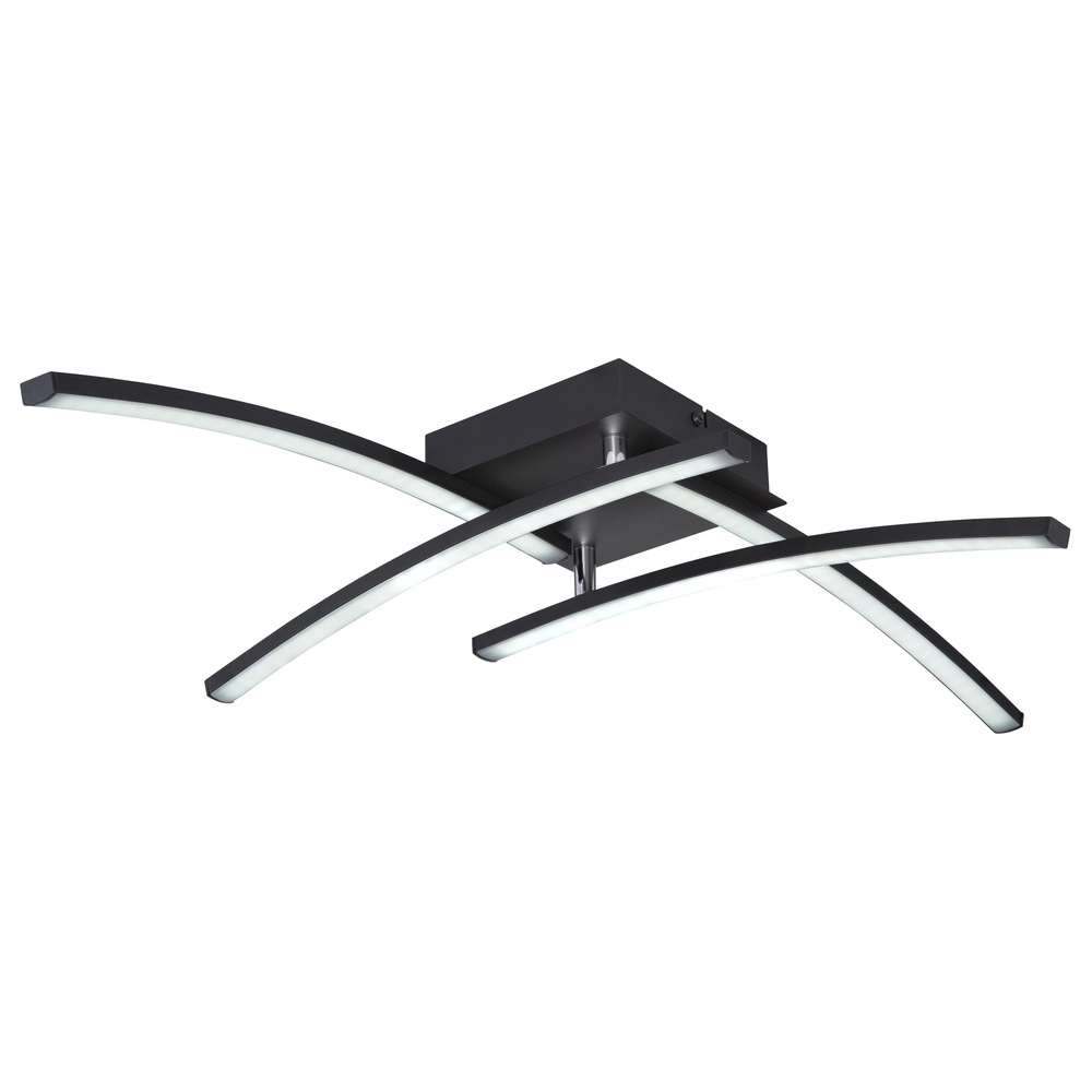 Black ceiling lamp Tansy I Design black Globo 9007371404605