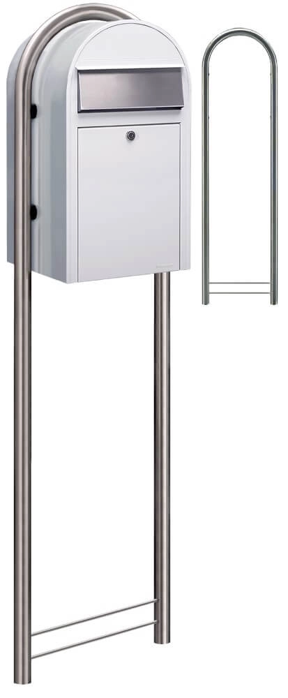 Mailbox Grande 9016 i White Bobi 6417237033284