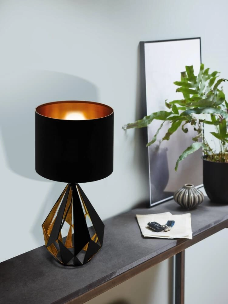 Black table lamp Carlton 5 Eglo 9002759430771