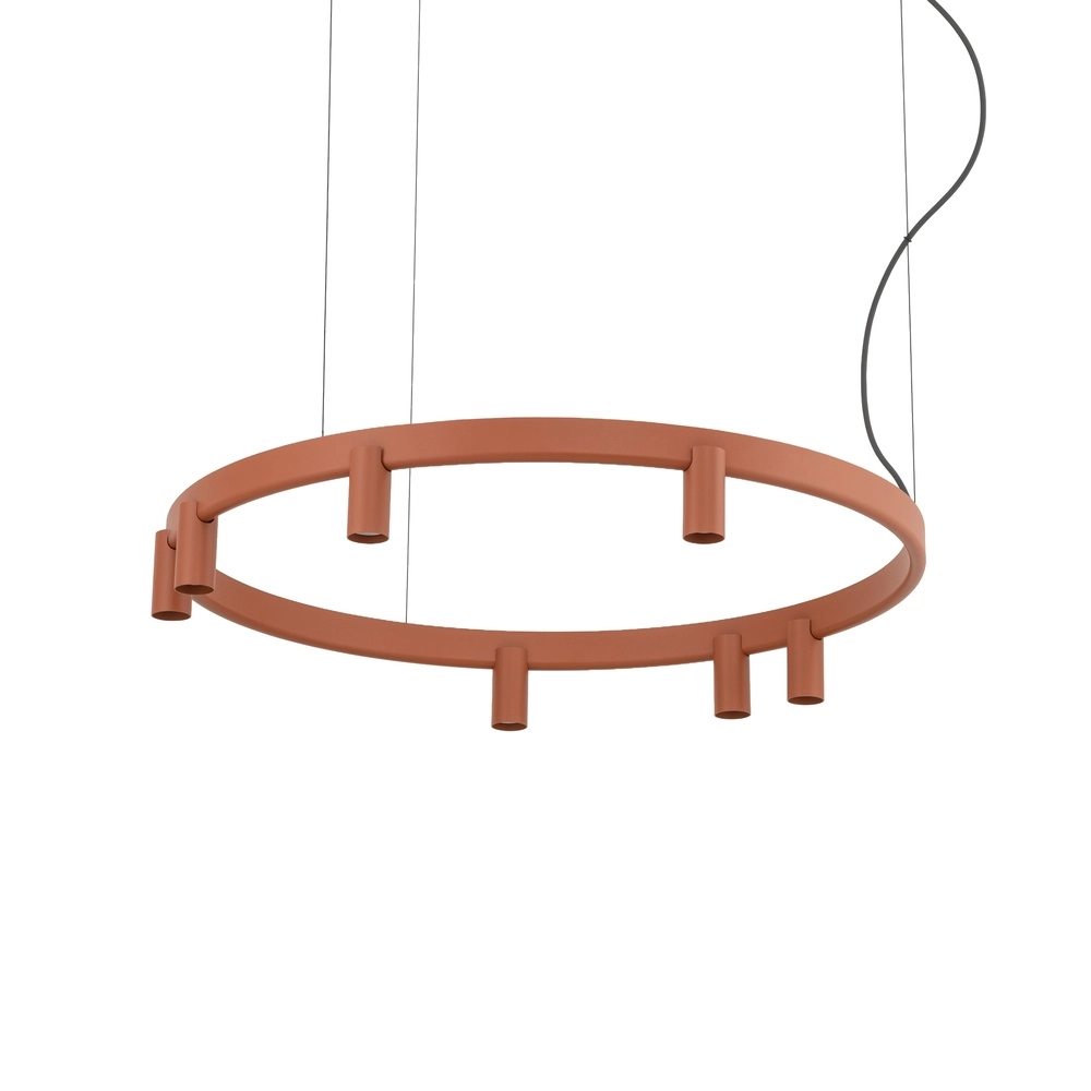 Design pendant lamp Fourty terracotta Ø 80cm