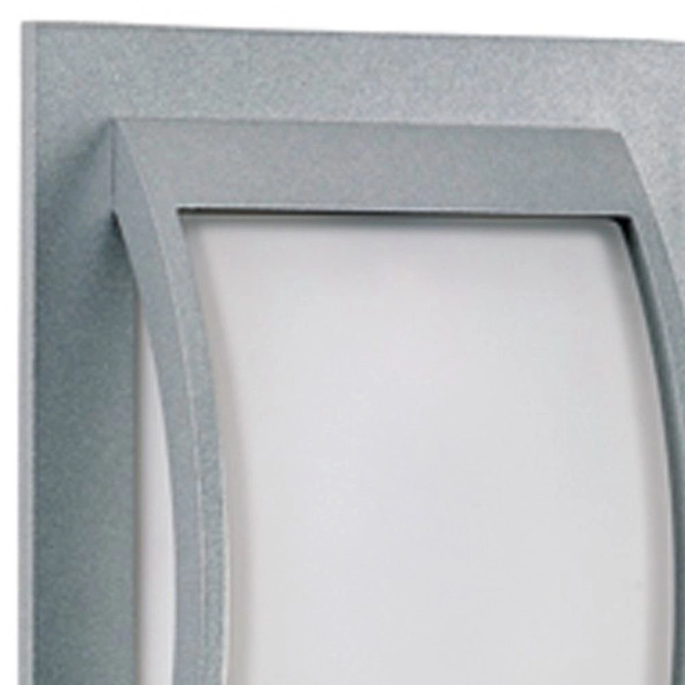 Outdoor light Square Curved Silver gray Albert 4007235961997