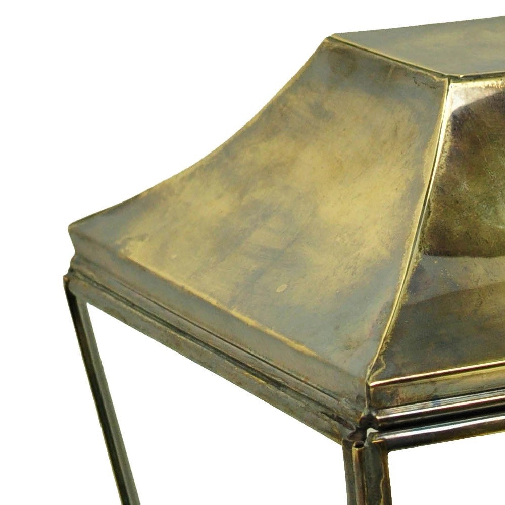 Rural outdoor lamp Knightbridge 58cm - polished gold (pbul) Limehouse