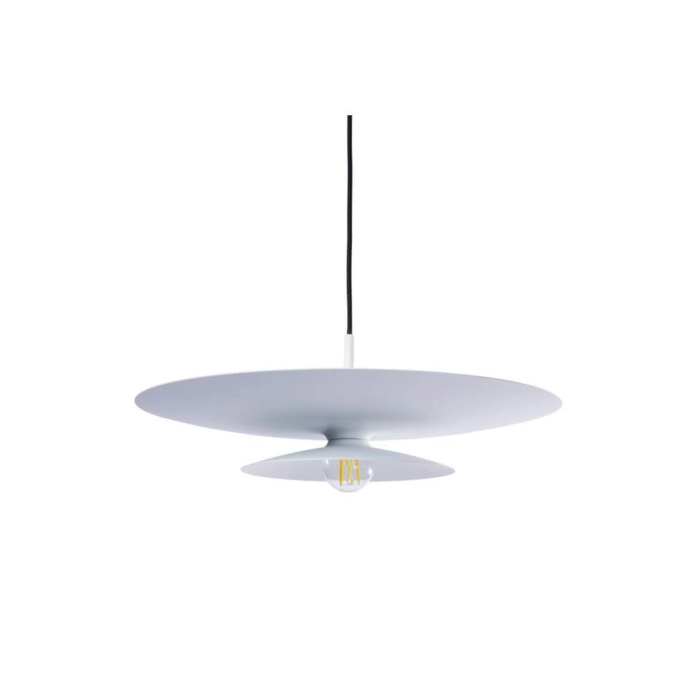 Pendant lamp Linares umbrella white Ø 50cm Artdelight 8720701101692