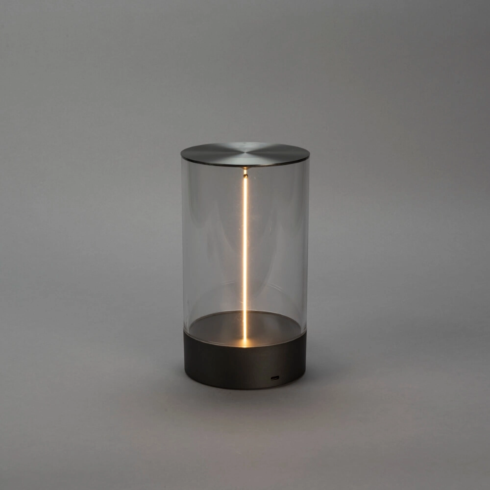 Rechargeable lamp Edison M anthracite KonstSmide 7318307848373