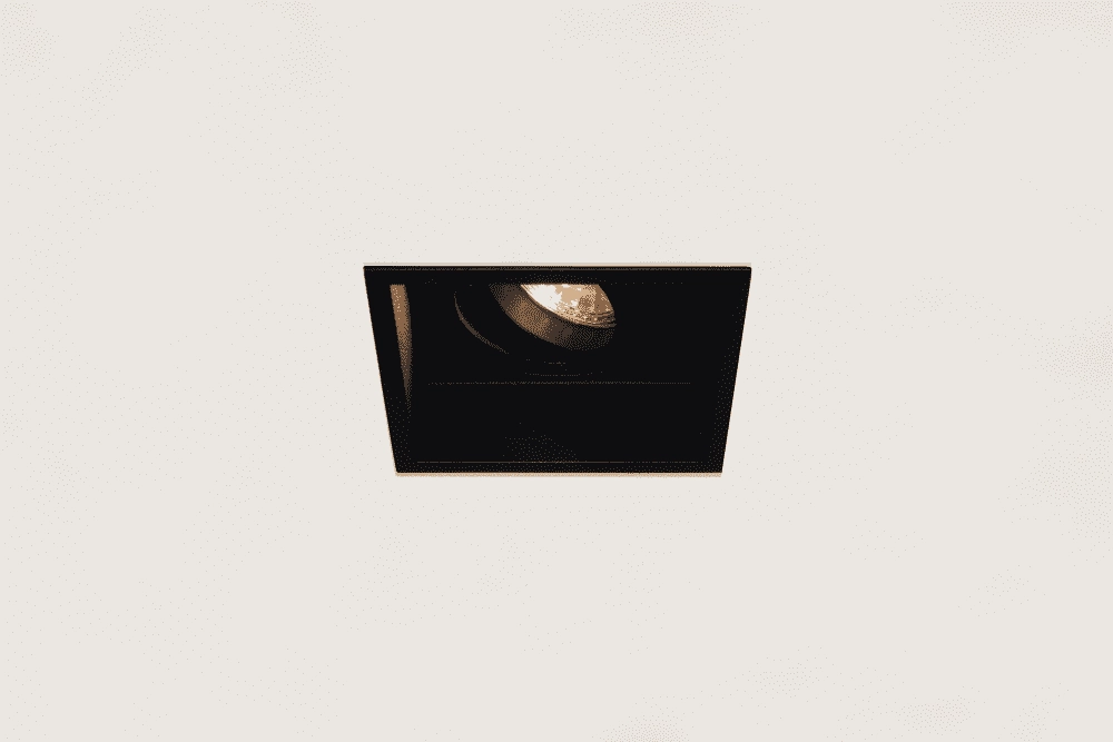 Black recessed spot Rex square Artdelight 8719831735532